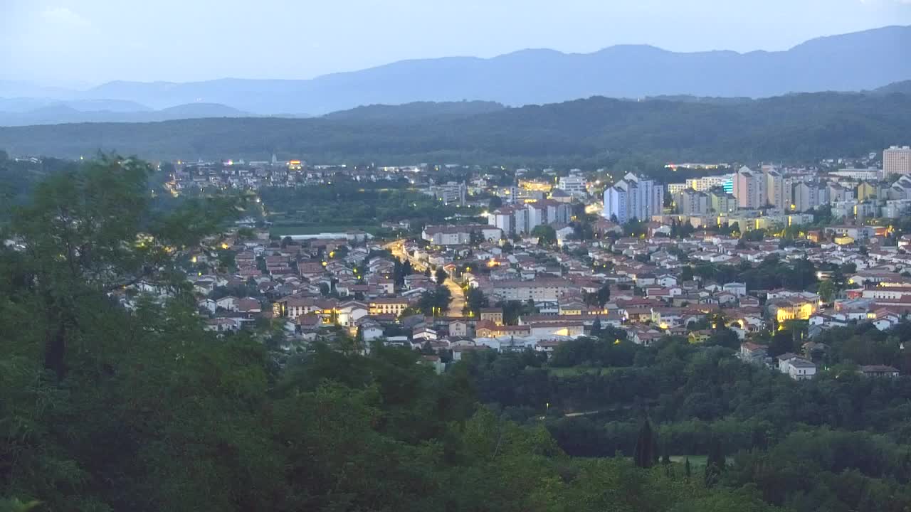 Borderless webcam of Nova Gorica and Gorizia