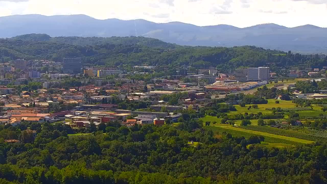 Borderless webcam of Nova Gorica and Gorizia