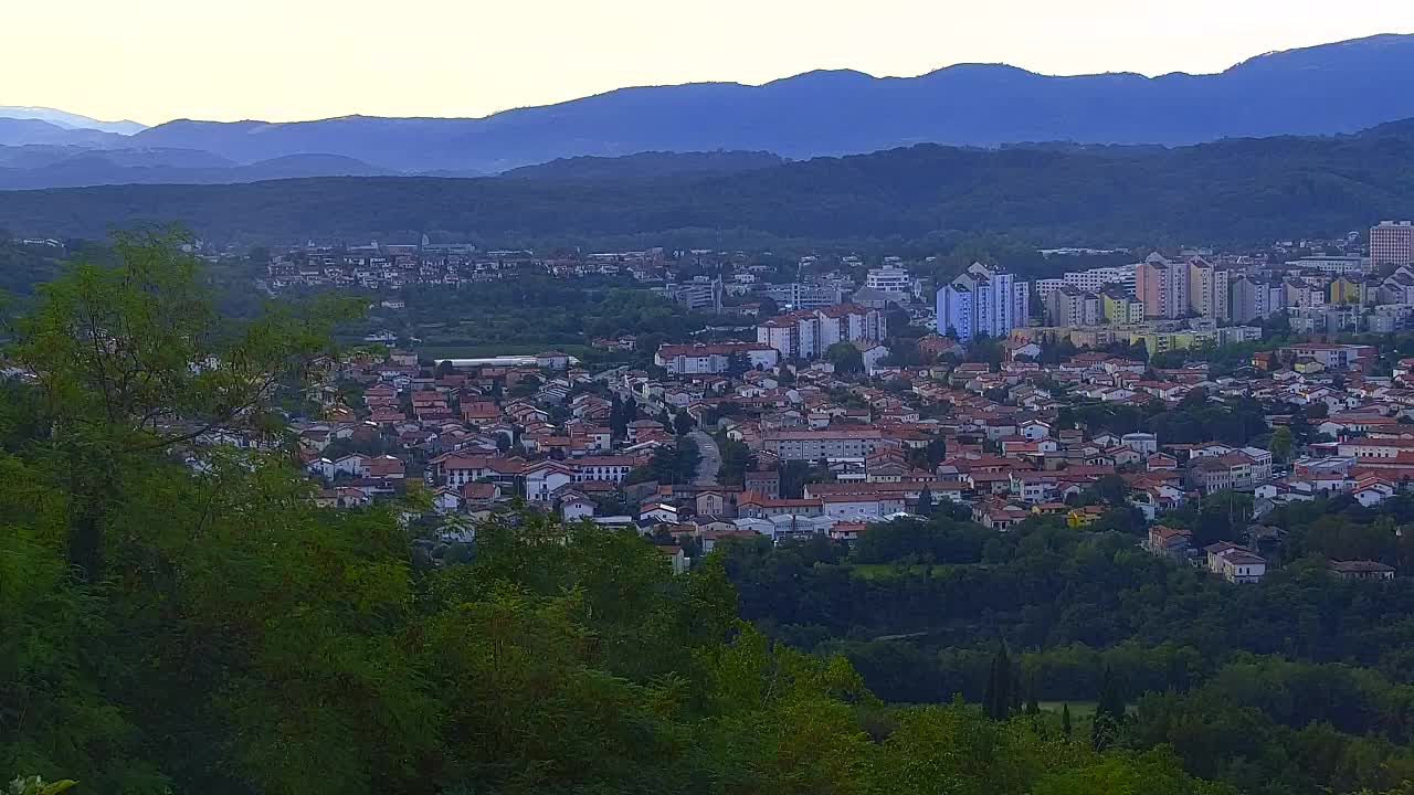 Borderless webcam of Nova Gorica and Gorizia