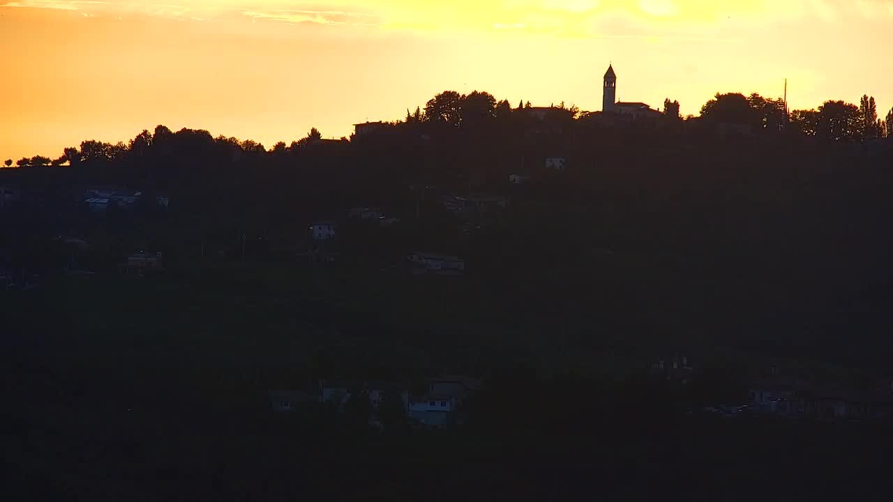 Borderless webcam of Nova Gorica and Gorizia