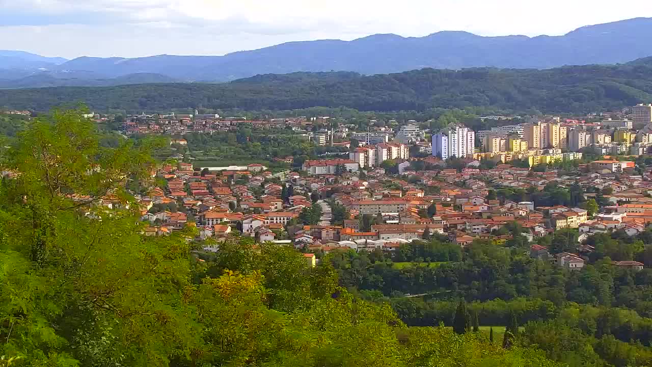 Borderless webcam of Nova Gorica and Gorizia