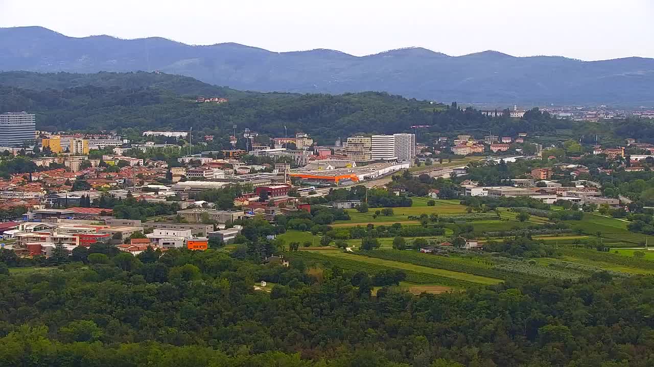 Borderless webcam of Nova Gorica and Gorizia