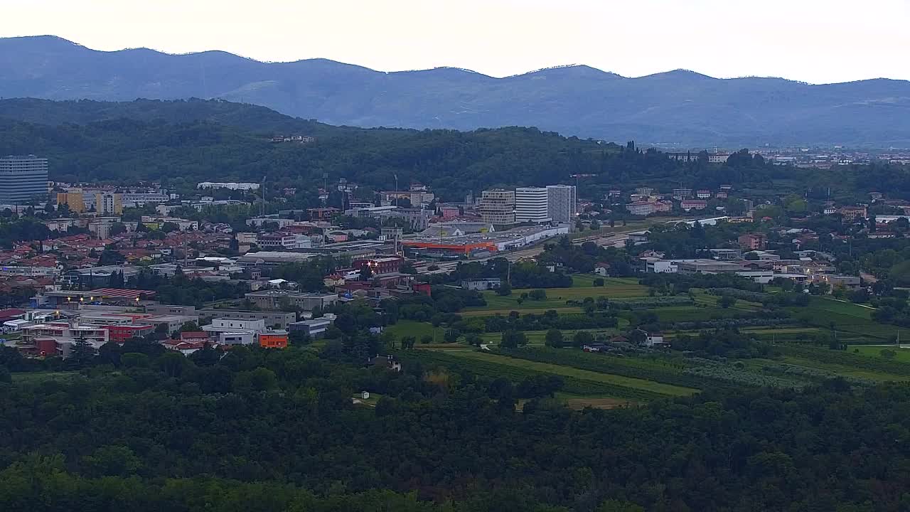 Borderless webcam of Nova Gorica and Gorizia