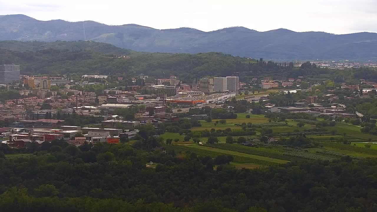 Borderless webcam of Nova Gorica and Gorizia