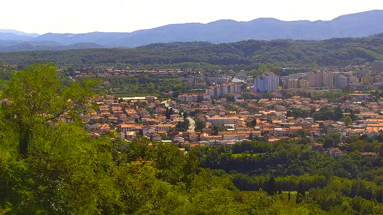 Borderless webcam of Nova Gorica and Gorizia