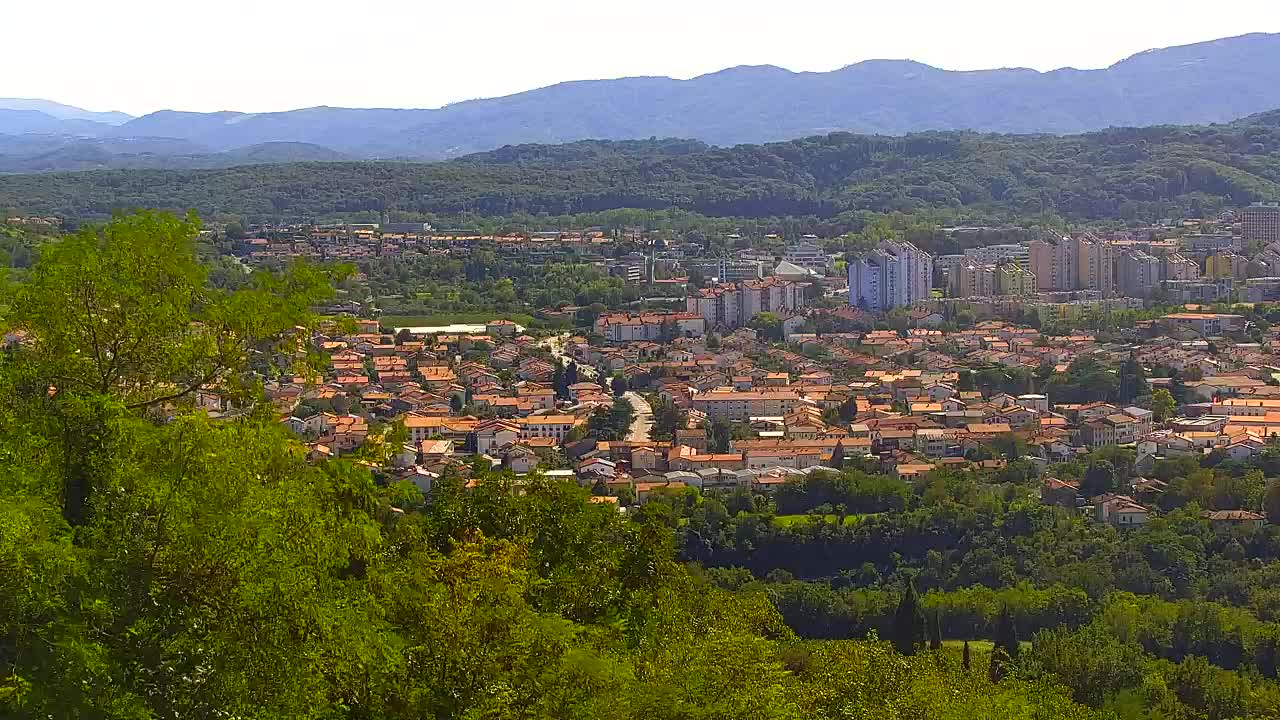 Borderless webcam of Nova Gorica and Gorizia
