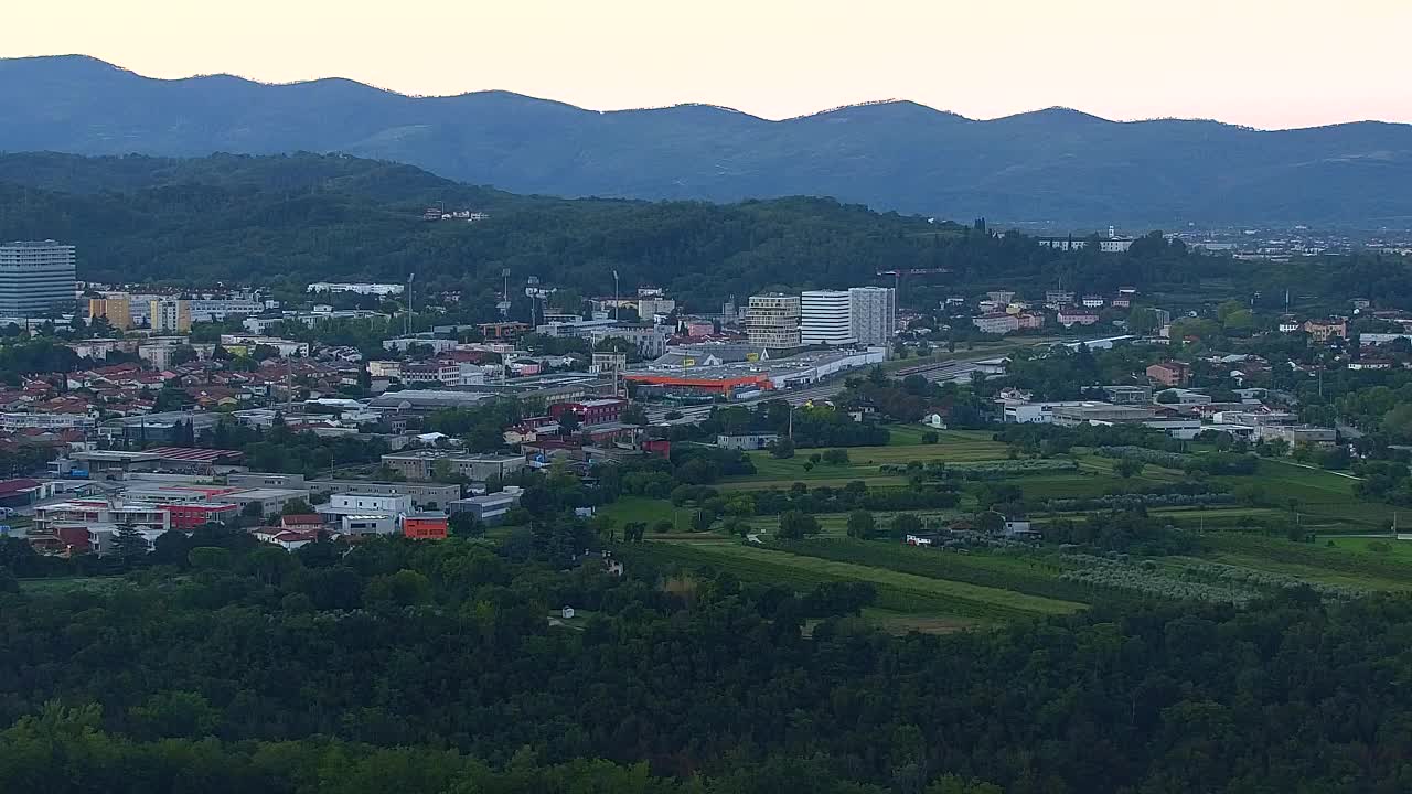 Borderless webcam of Nova Gorica and Gorizia