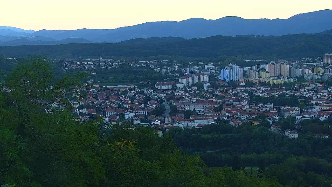 Borderless webcam of Nova Gorica and Gorizia