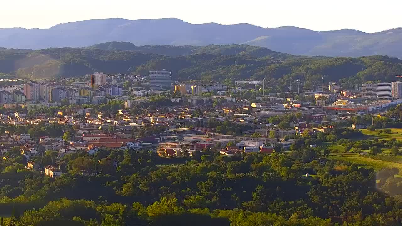 Brezmejna spletna kamera Nova Gorica in Gorica!