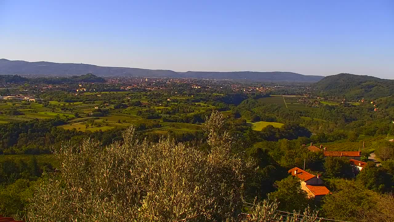 Borderless webcam of Nova Gorica and Gorizia