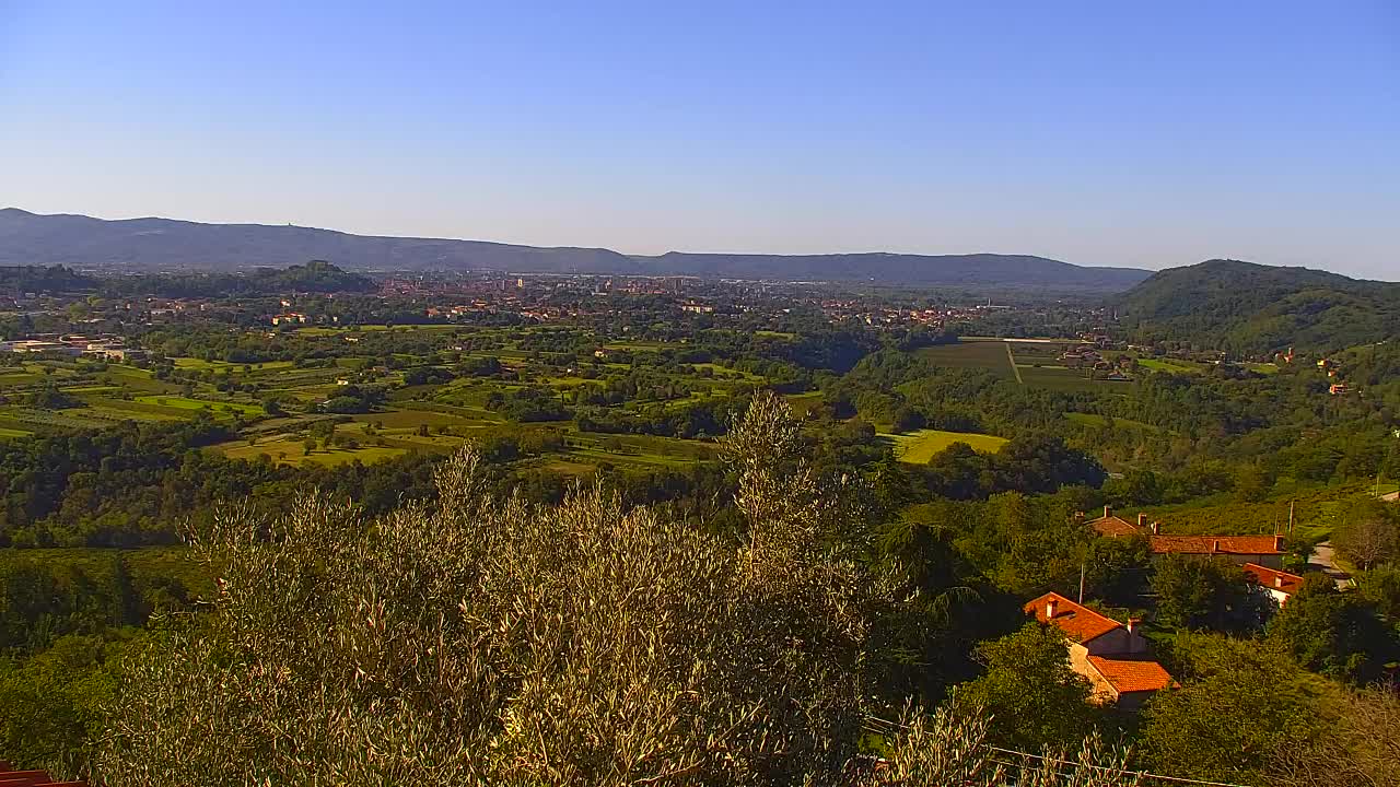Borderless webcam of Nova Gorica and Gorizia
