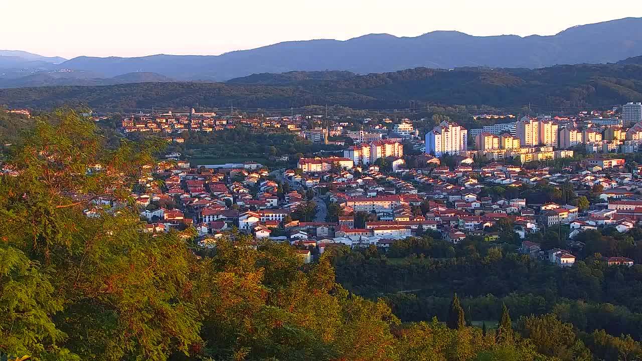 Borderless webcam of Nova Gorica and Gorizia