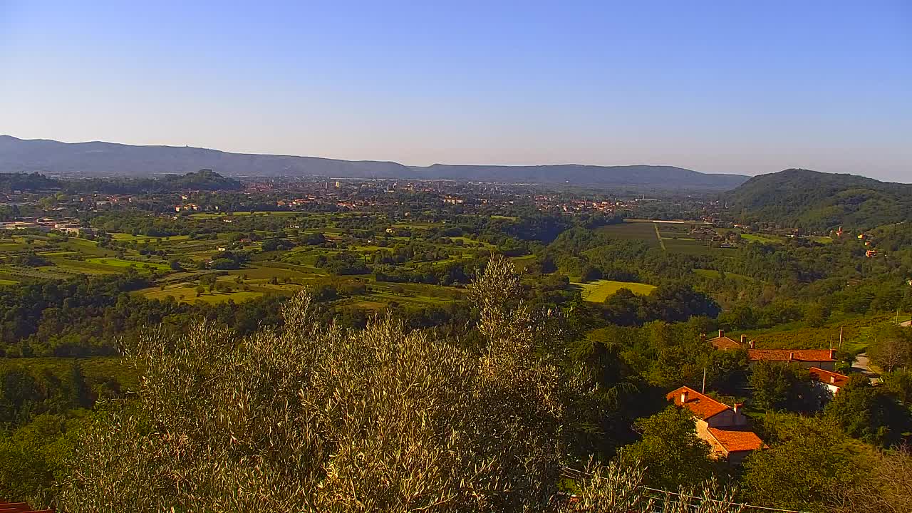 Borderless webcam of Nova Gorica and Gorizia