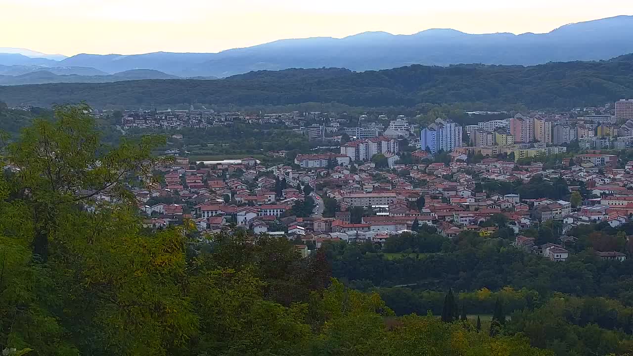 Borderless webcam of Nova Gorica and Gorizia