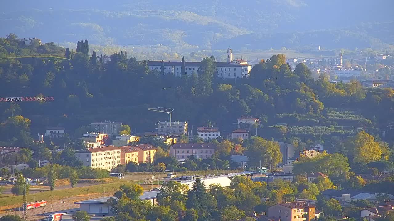 Borderless webcam of Nova Gorica and Gorizia
