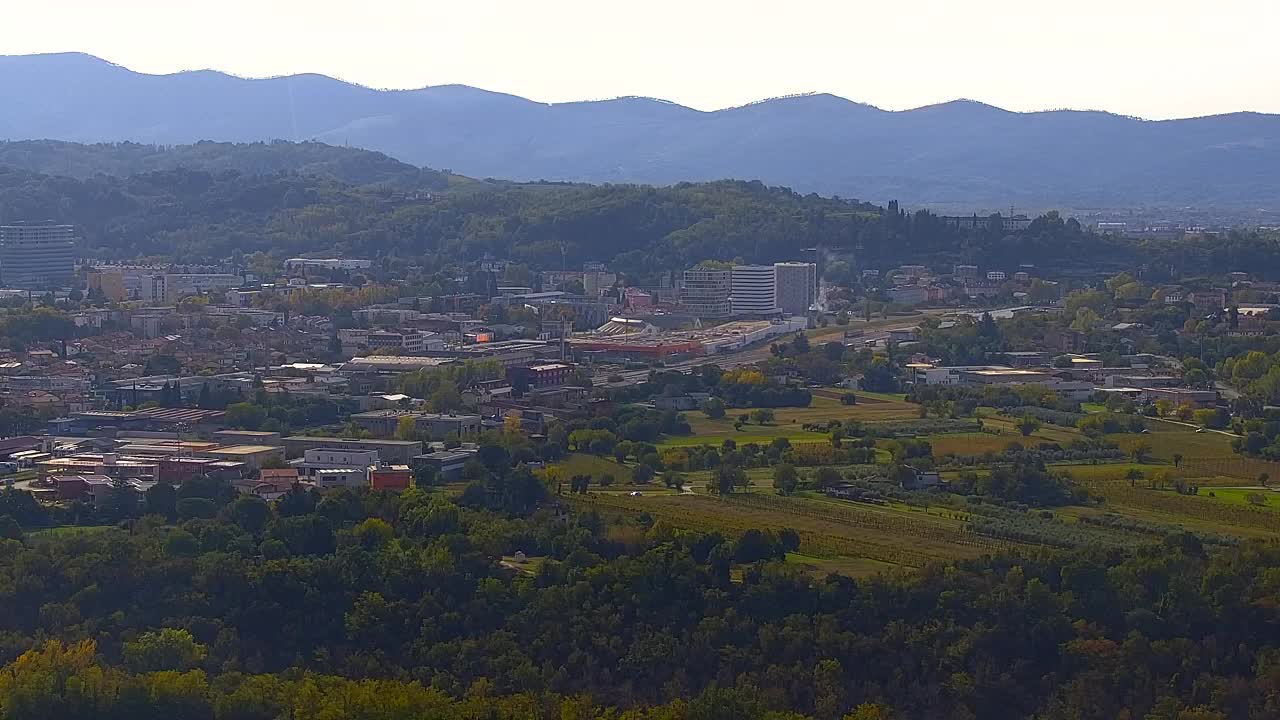 Borderless webcam of Nova Gorica and Gorizia