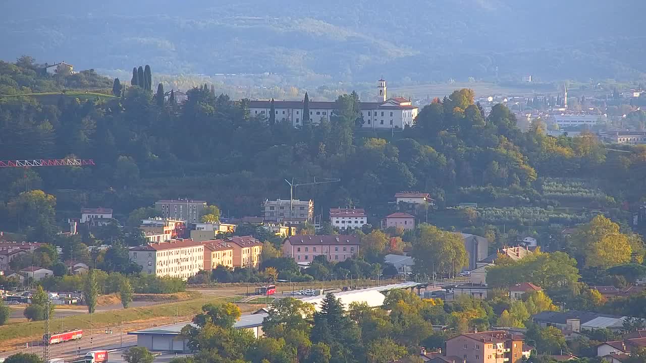 Borderless webcam of Nova Gorica and Gorizia