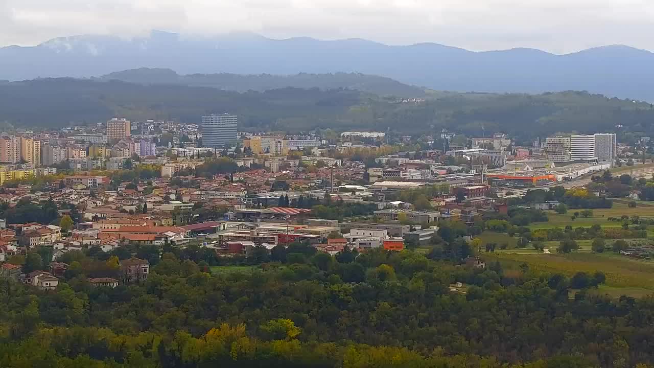 Borderless webcam of Nova Gorica and Gorizia