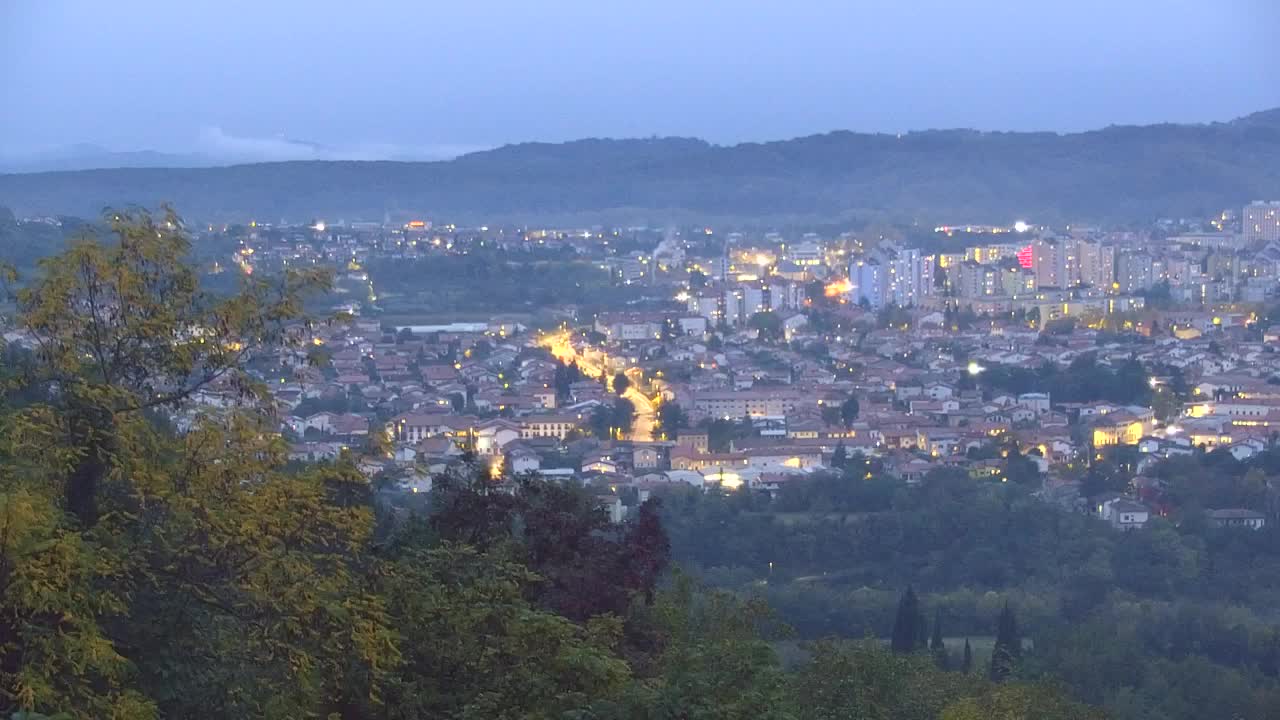 Borderless webcam of Nova Gorica and Gorizia