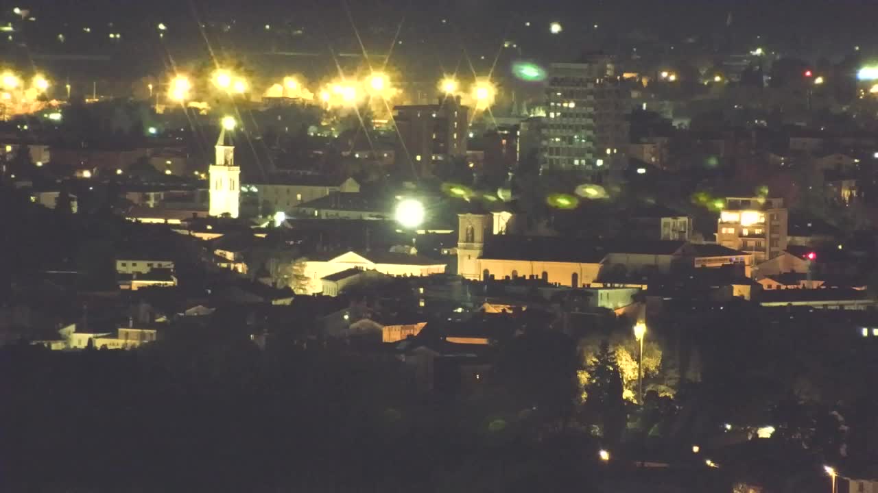 Borderless webcam of Nova Gorica and Gorizia