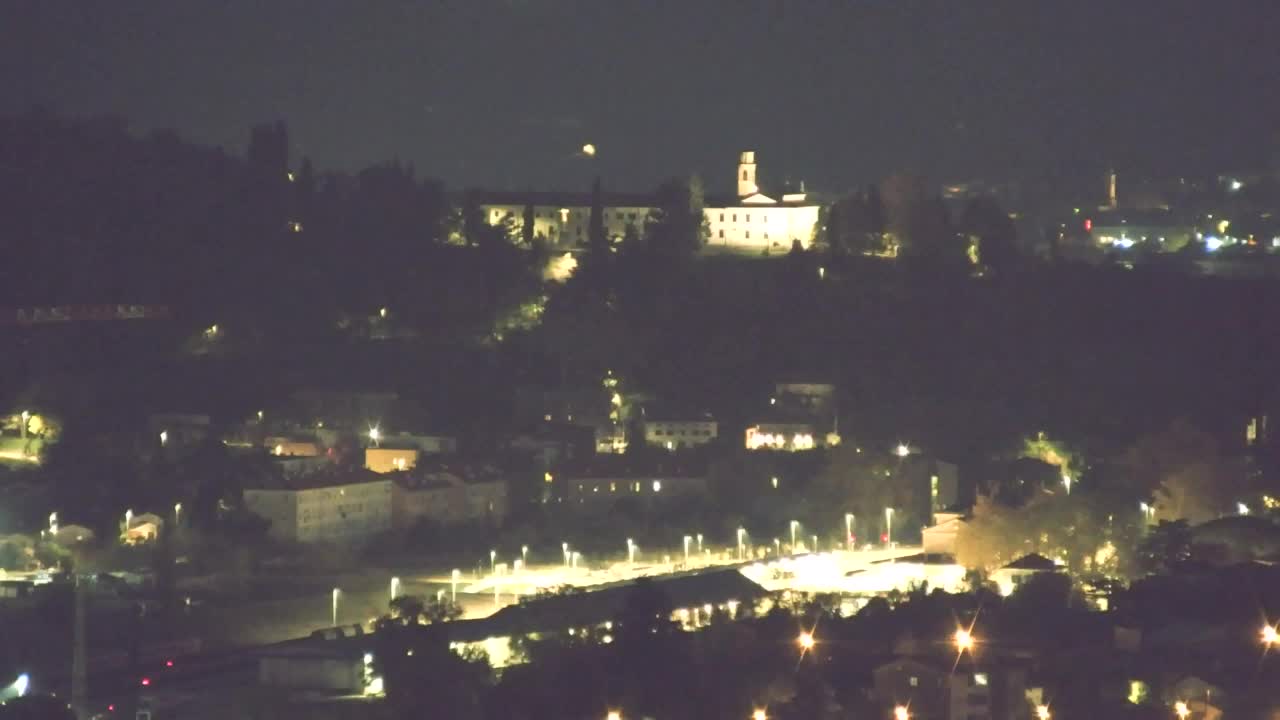Borderless webcam of Nova Gorica and Gorizia