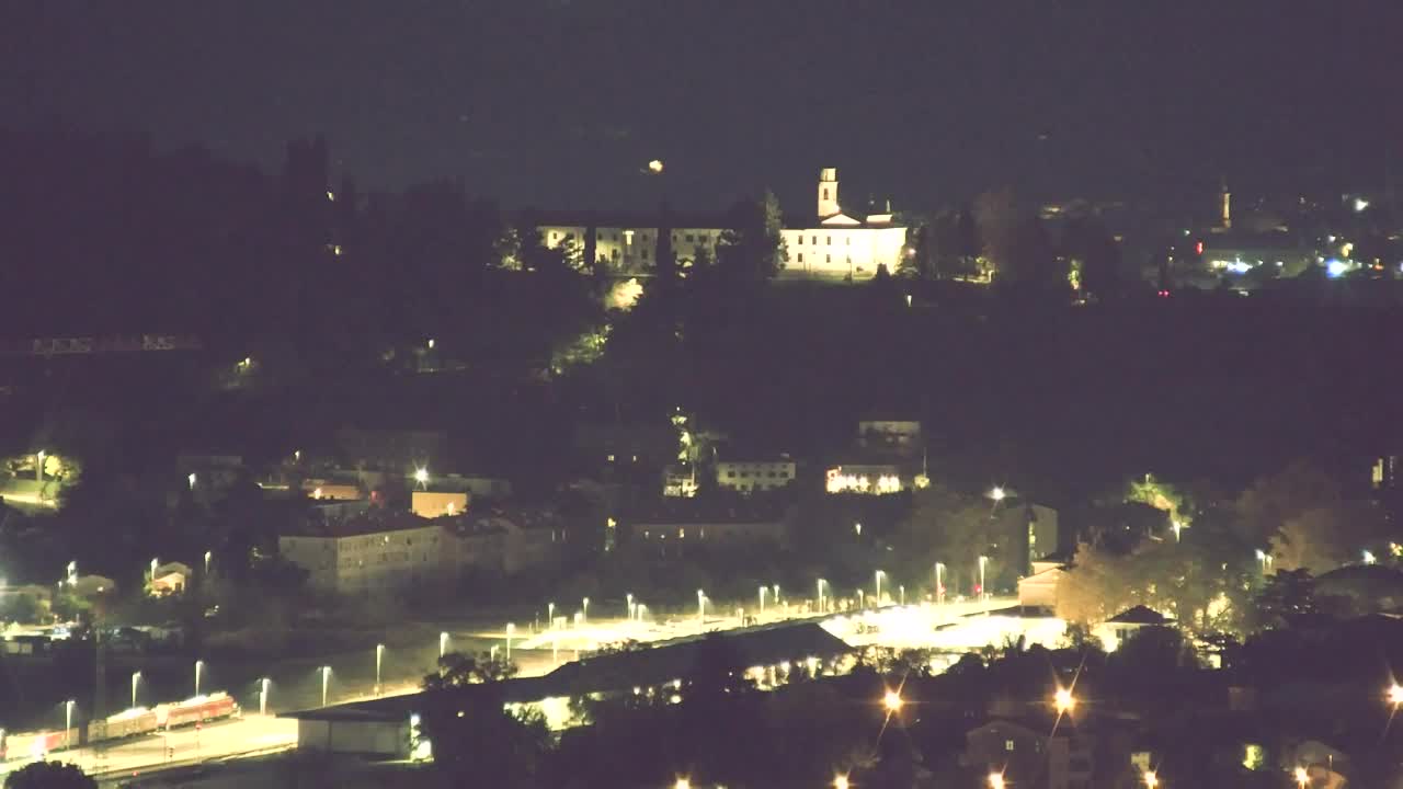 Borderless webcam of Nova Gorica and Gorizia