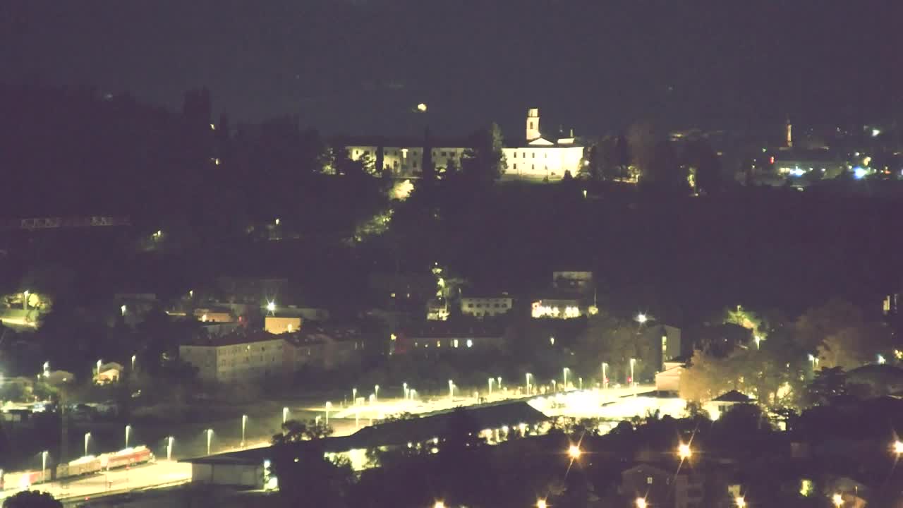 Borderless webcam of Nova Gorica and Gorizia