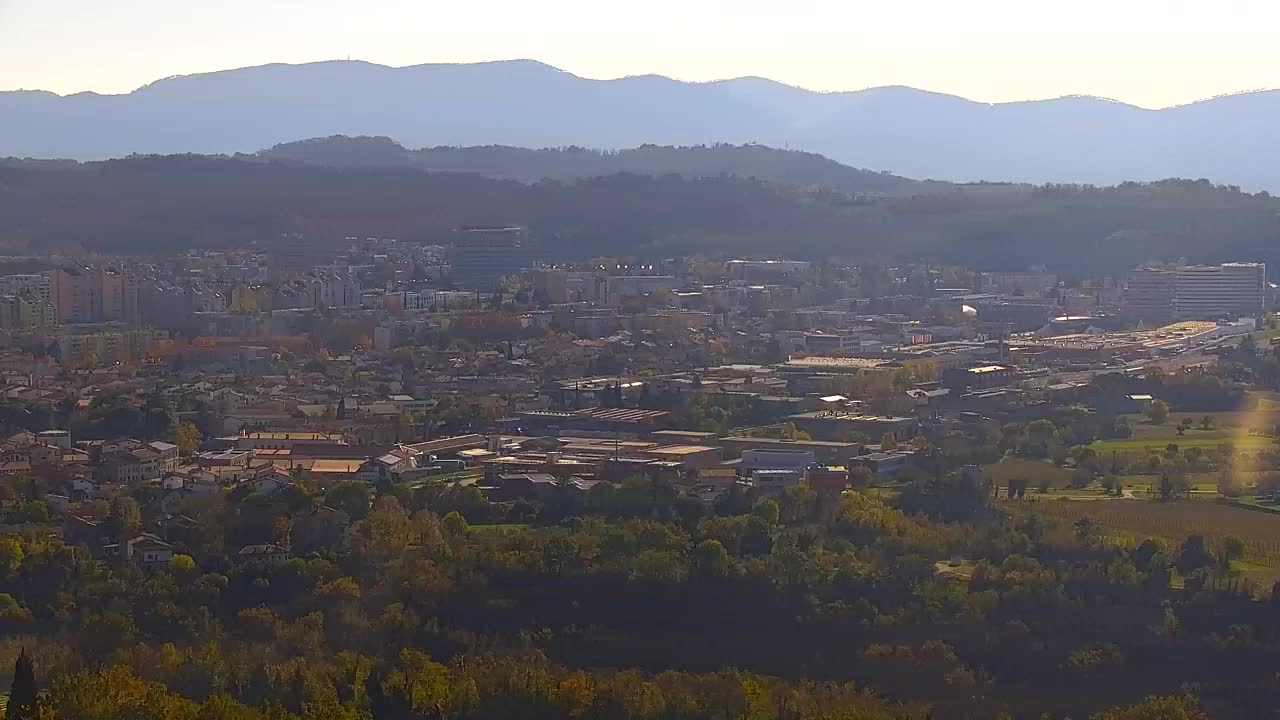 Borderless webcam of Nova Gorica and Gorizia