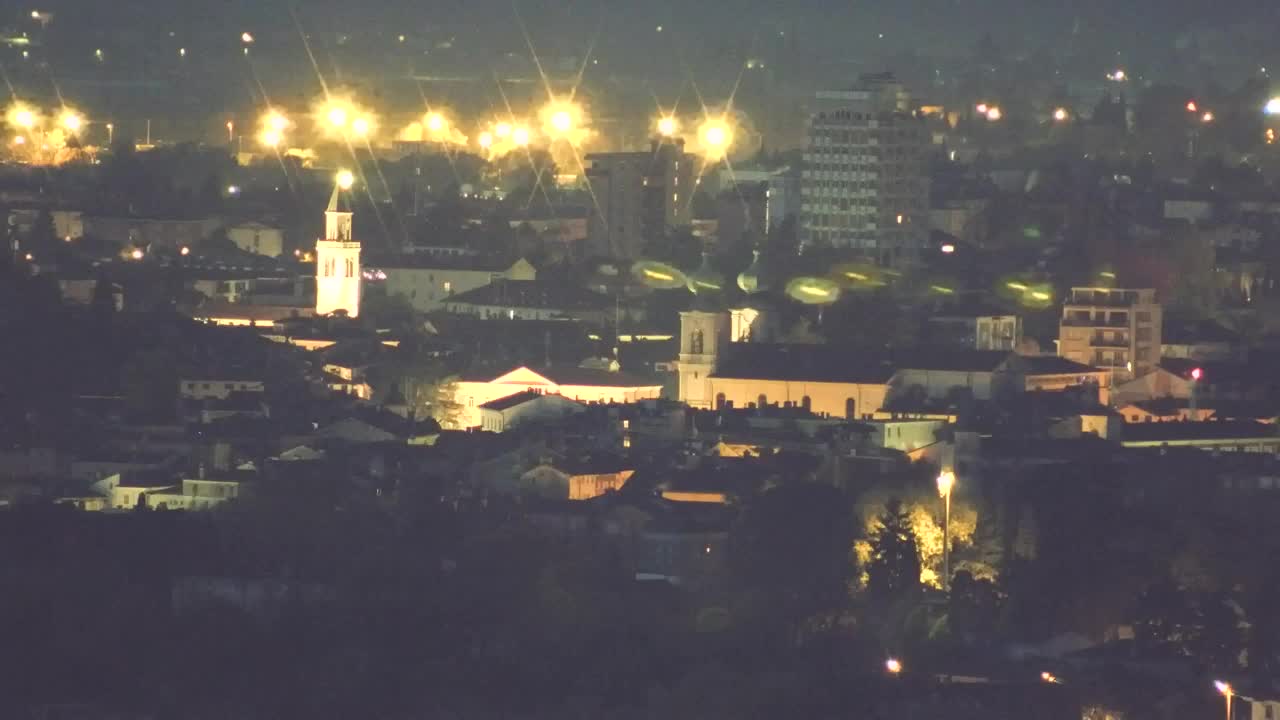 Borderless webcam of Nova Gorica and Gorizia