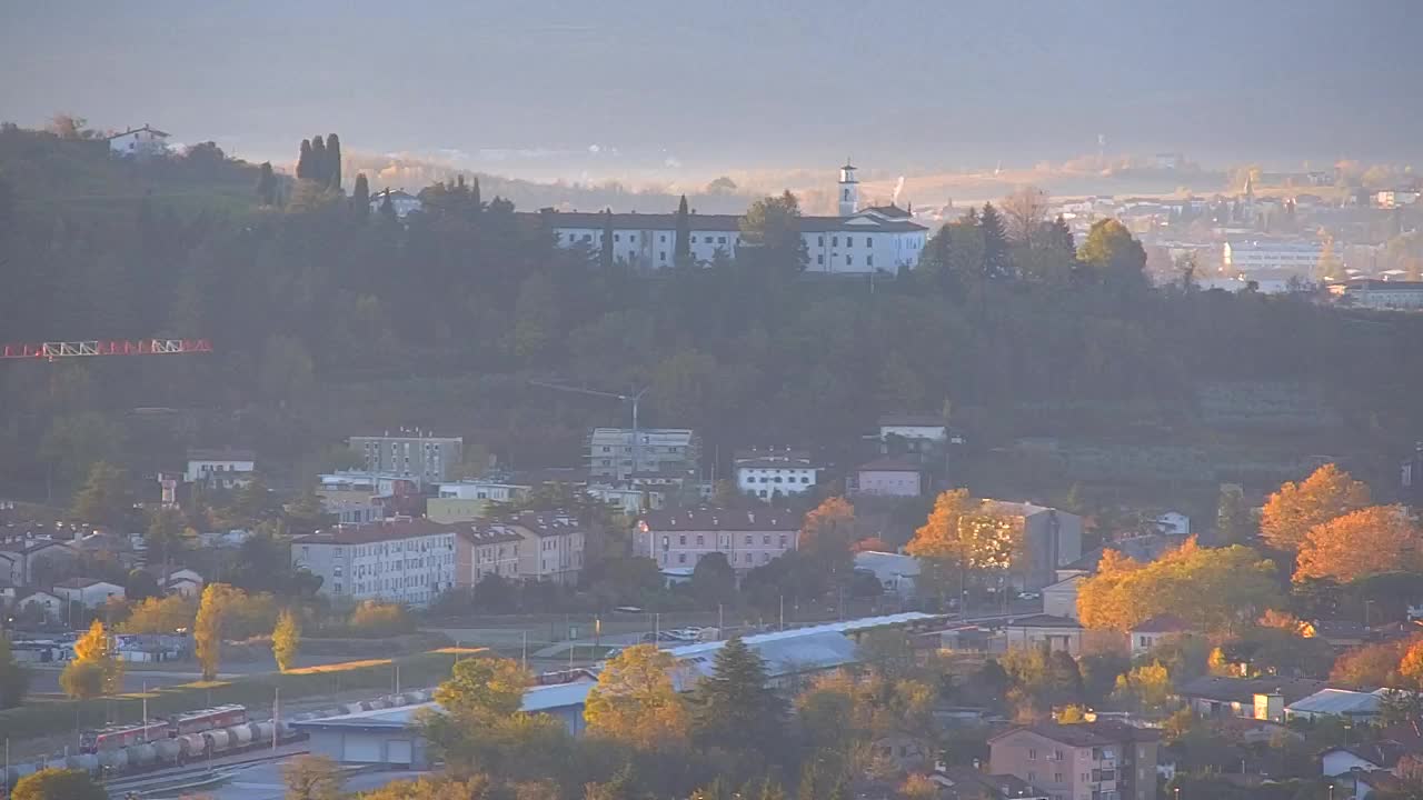 Borderless webcam of Nova Gorica and Gorizia