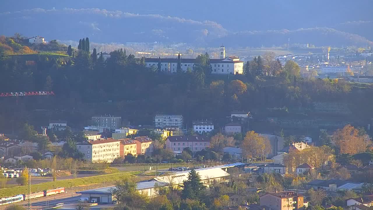 Borderless webcam of Nova Gorica and Gorizia