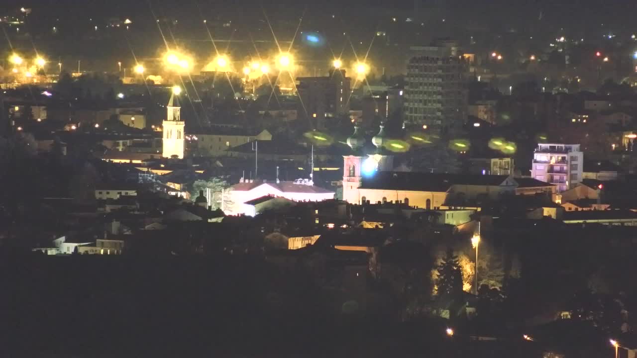 Borderless webcam of Nova Gorica and Gorizia