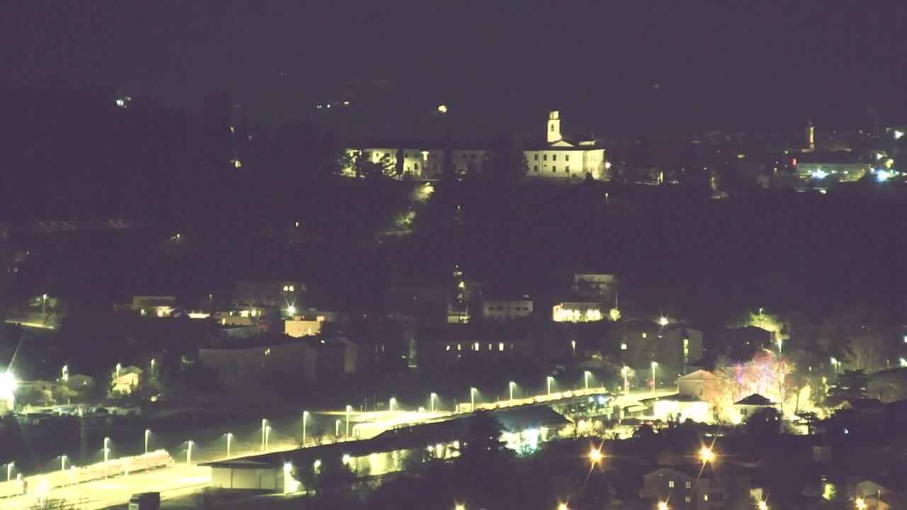 Borderless webcam of Nova Gorica and Gorizia