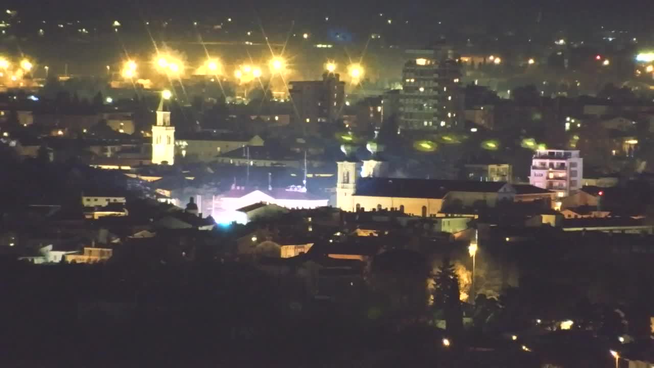 Borderless webcam of Nova Gorica and Gorizia