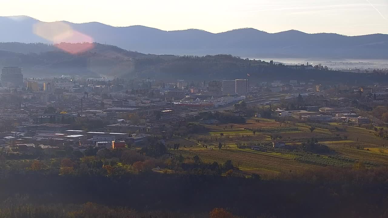 Borderless webcam of Nova Gorica and Gorizia