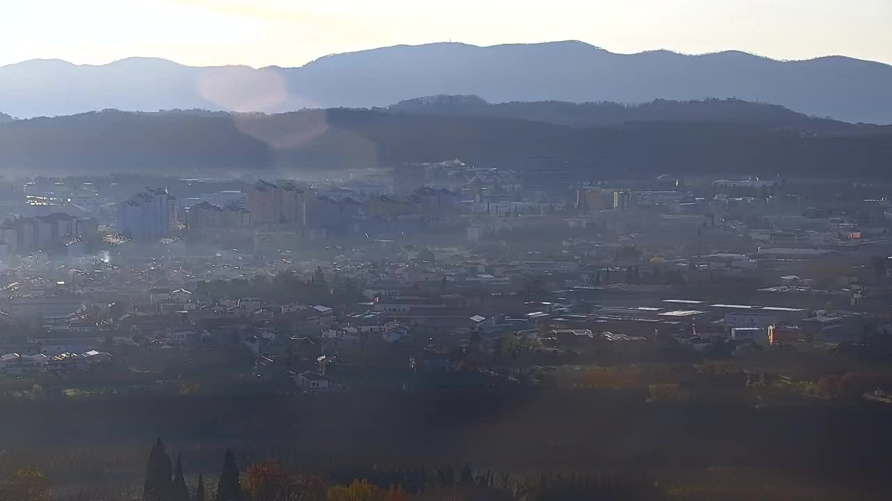 Borderless webcam of Nova Gorica and Gorizia