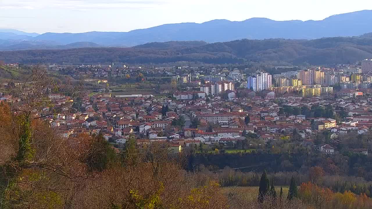 Borderless webcam of Nova Gorica and Gorizia