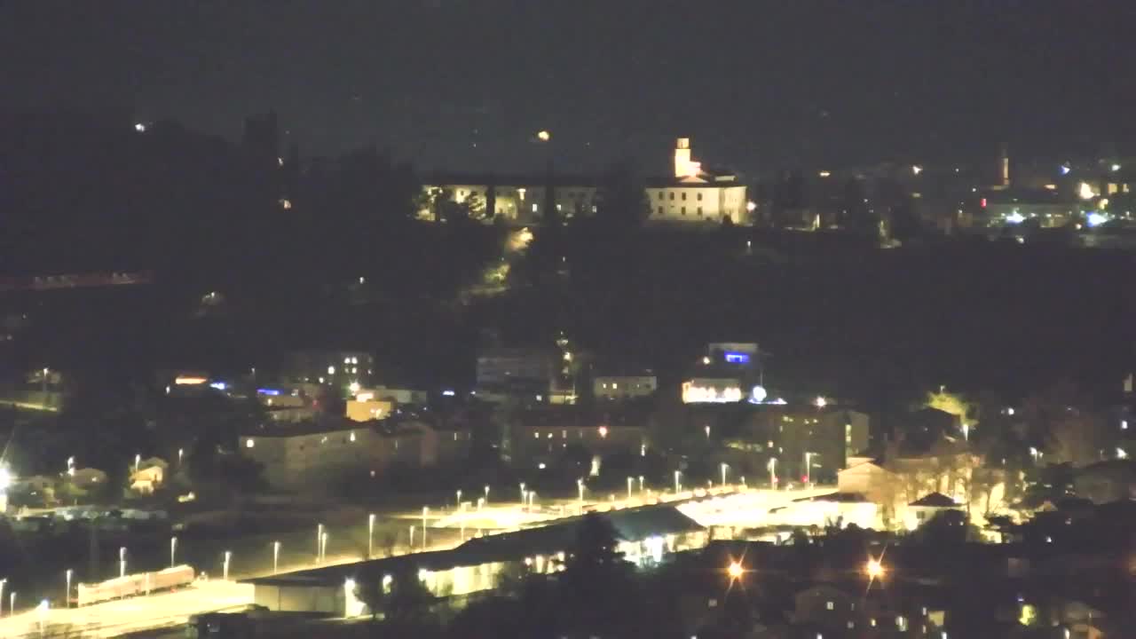 Borderless webcam of Nova Gorica and Gorizia