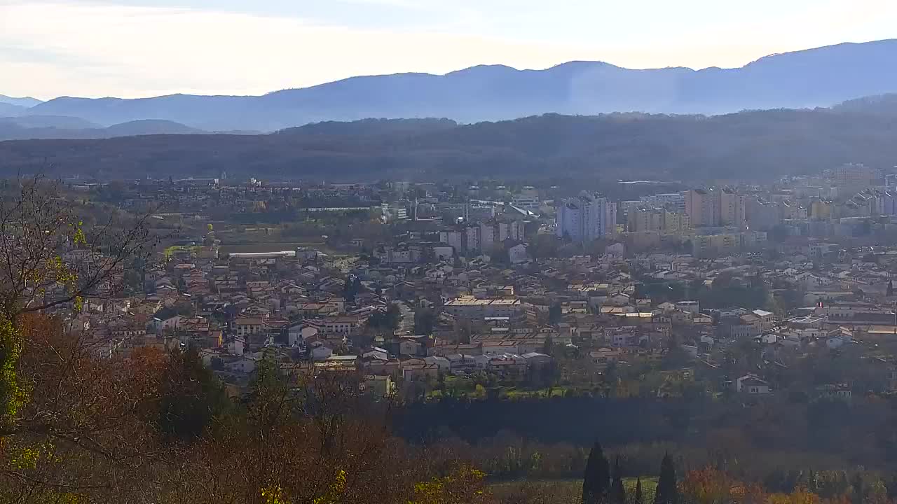 Borderless webcam of Nova Gorica and Gorizia