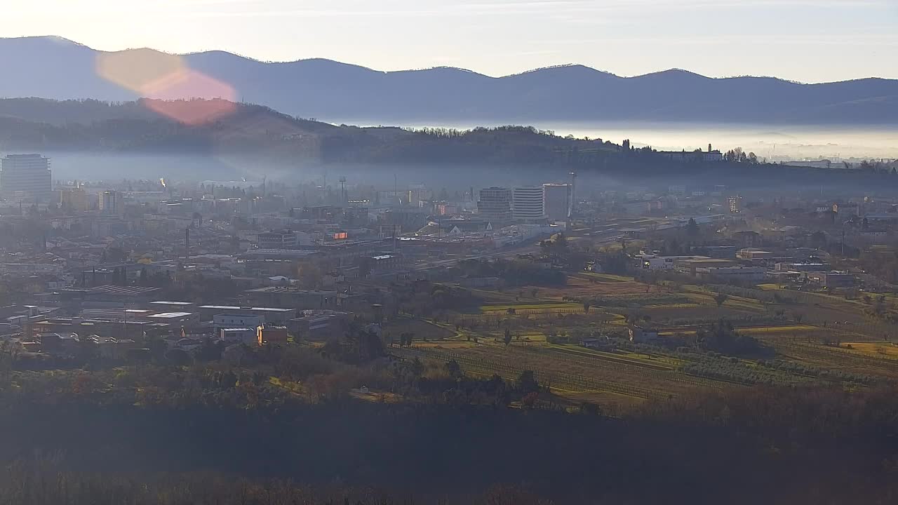 Borderless webcam of Nova Gorica and Gorizia