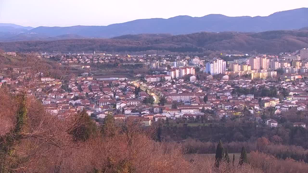 Borderless webcam of Nova Gorica and Gorizia