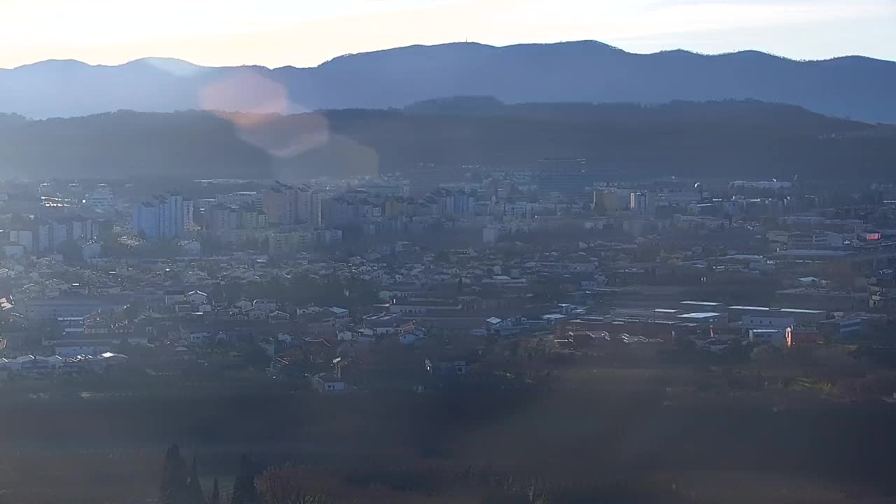 Borderless webcam of Nova Gorica and Gorizia