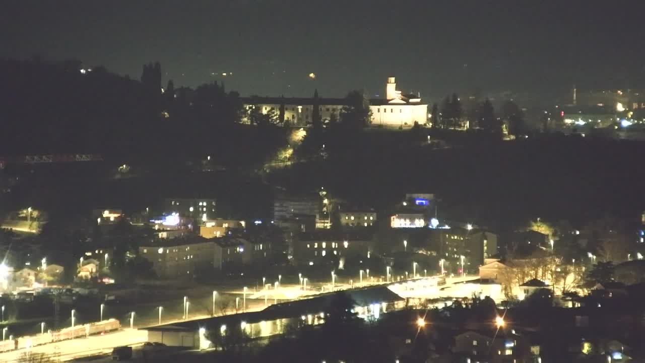 Borderless webcam of Nova Gorica and Gorizia