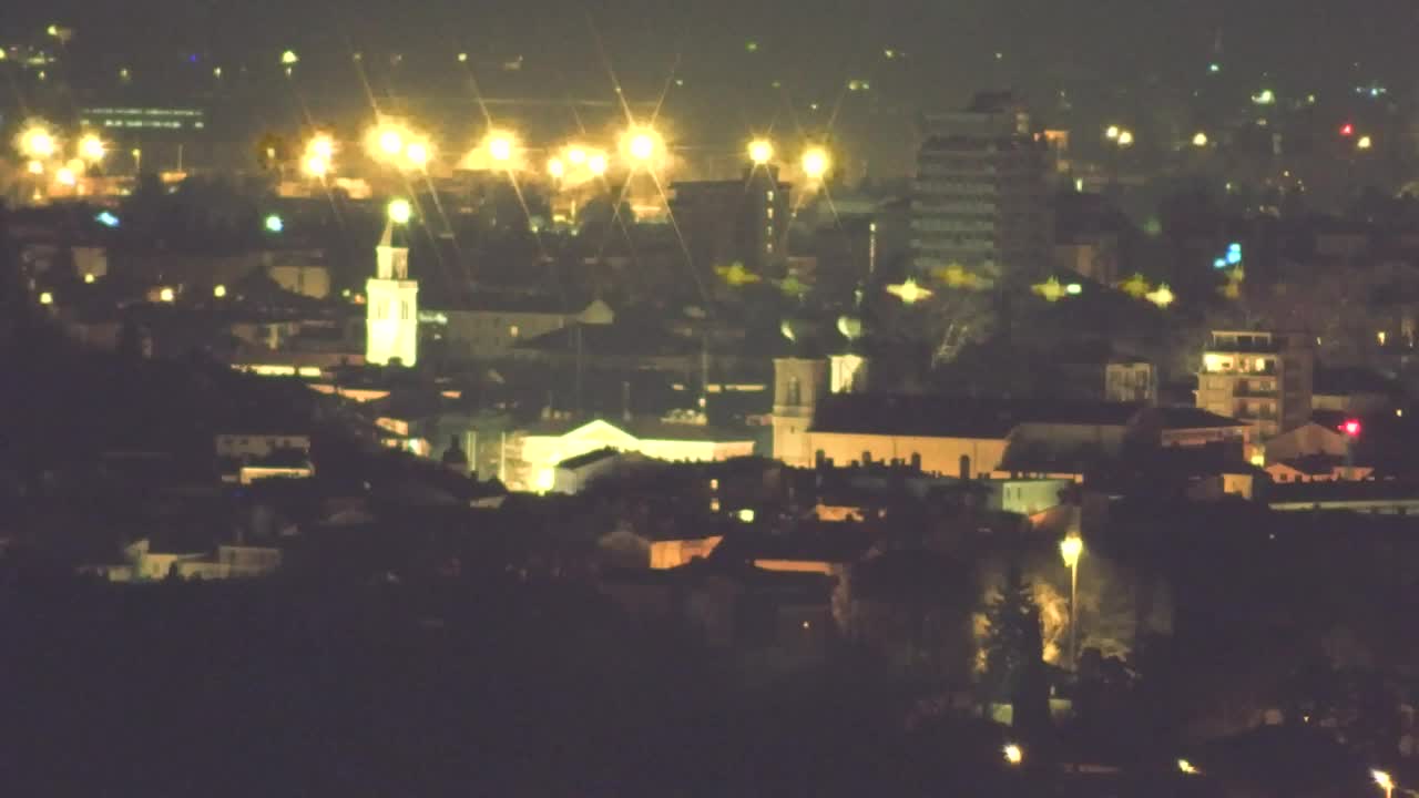 Borderless webcam of Nova Gorica and Gorizia