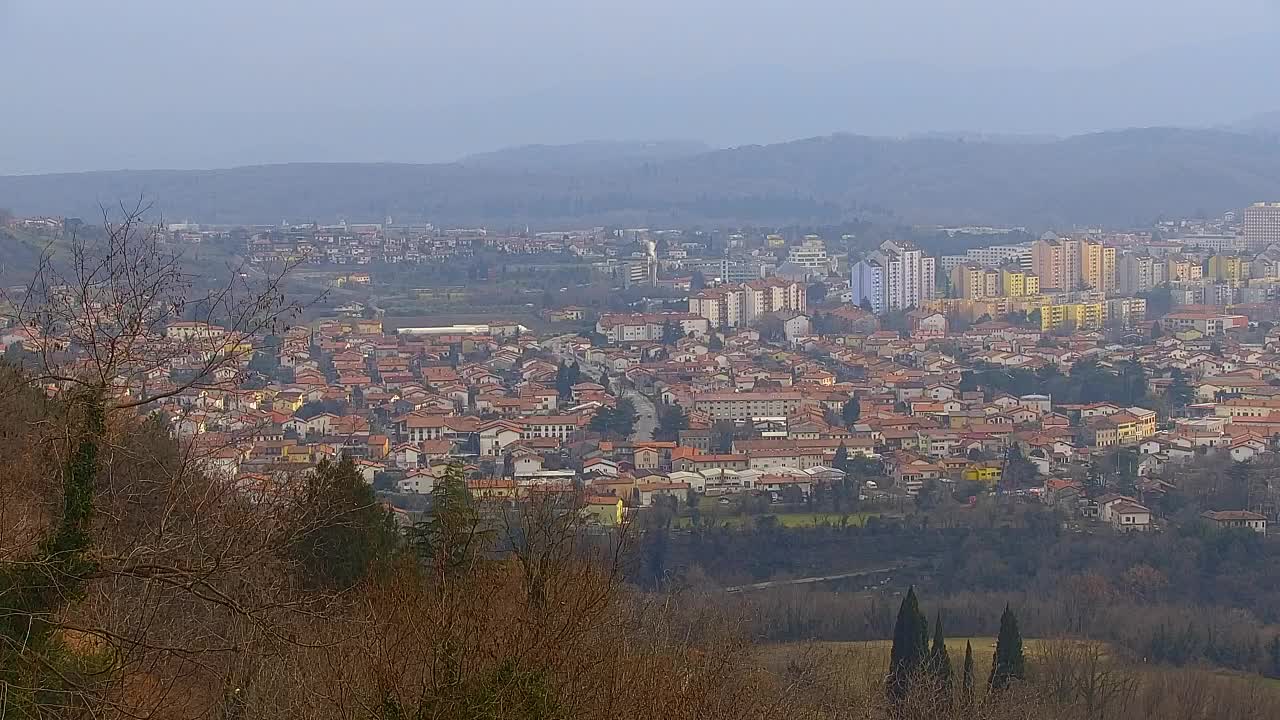 Borderless webcam of Nova Gorica and Gorizia