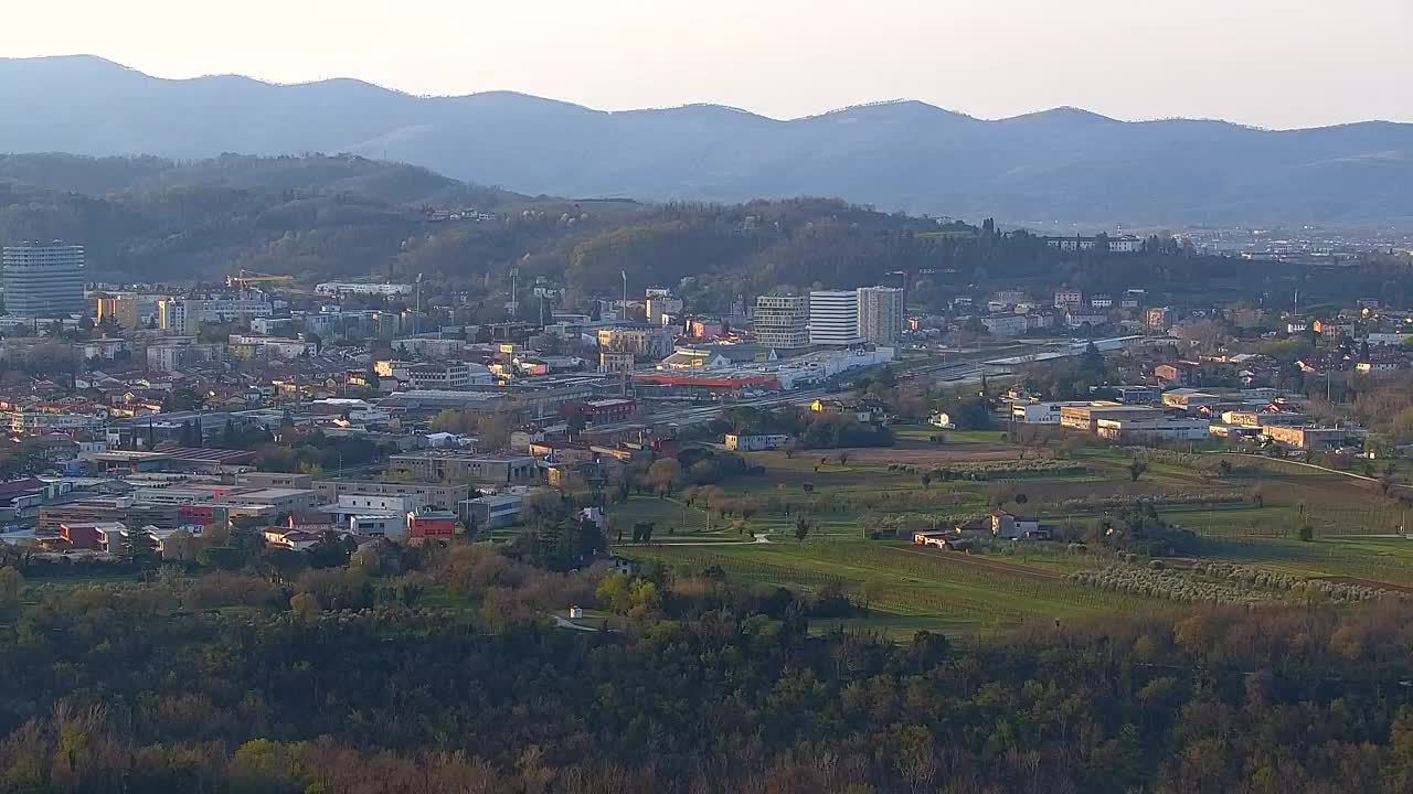 Brezmejna spletna kamera Nova Gorica in Gorica!