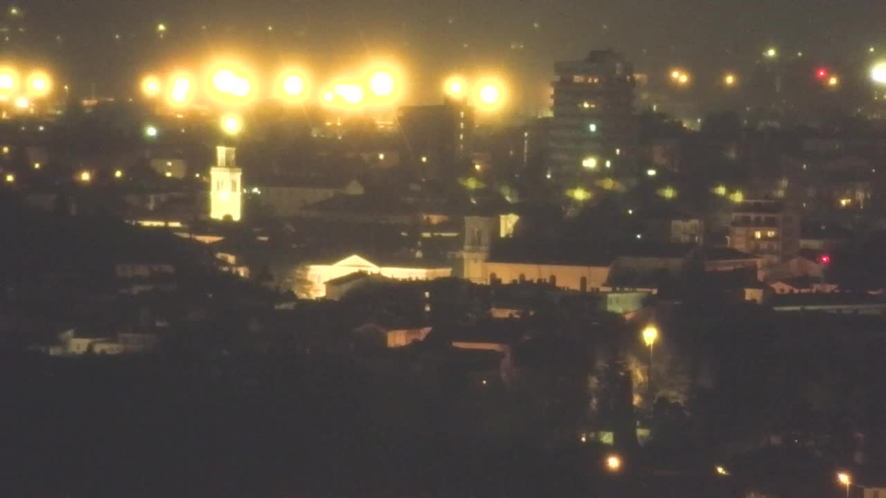 Borderless webcam of Nova Gorica and Gorizia