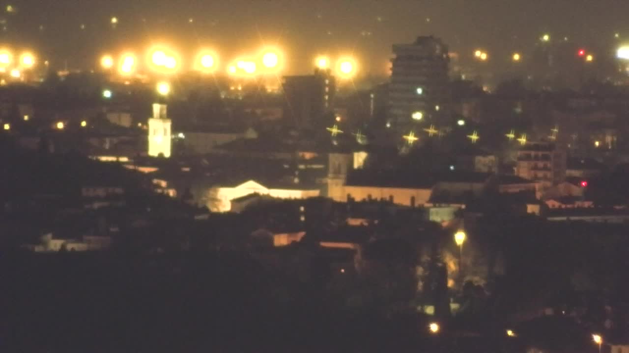 Borderless webcam of Nova Gorica and Gorizia