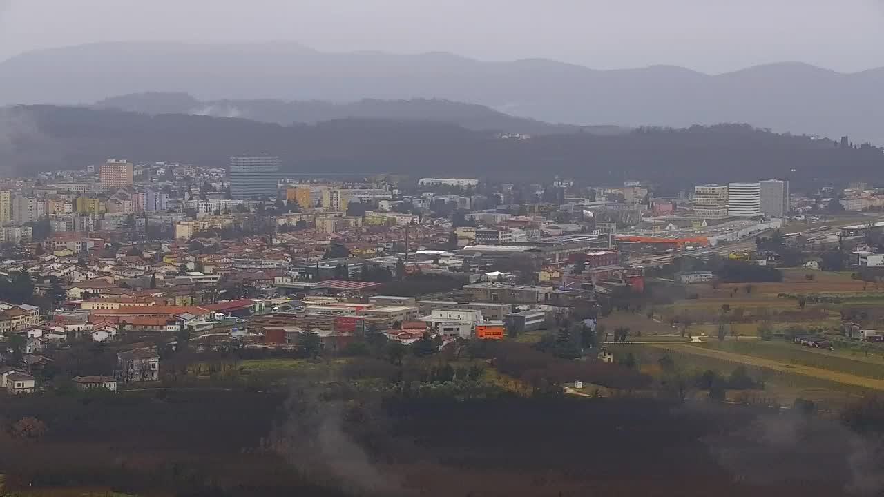 Borderless webcam of Nova Gorica and Gorizia