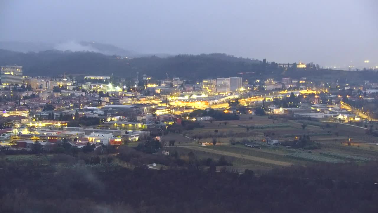 Borderless webcam of Nova Gorica and Gorizia